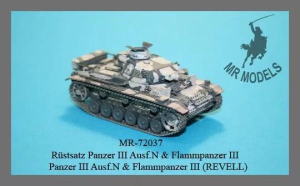 GMR-72037 Rüstsatz Panzer III Ausf.N Flammpanzer